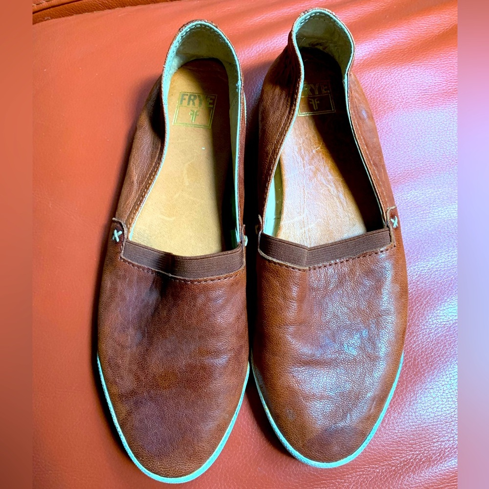 Frye slip on shoes